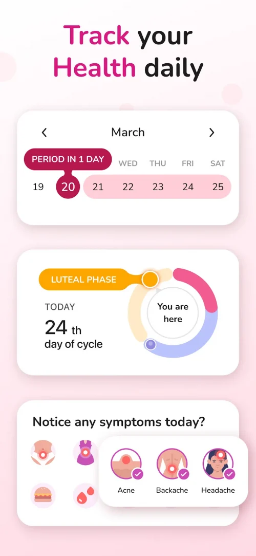 Period Tracker and Calendar