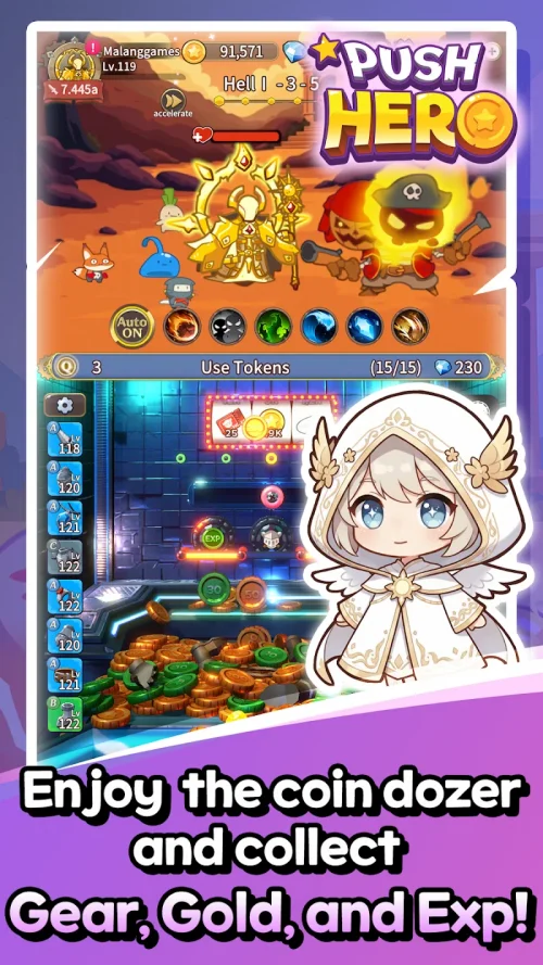 Push Hero: Idle RPG