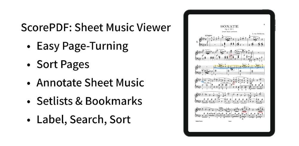 ScorePDF: Sheet Music Viewer