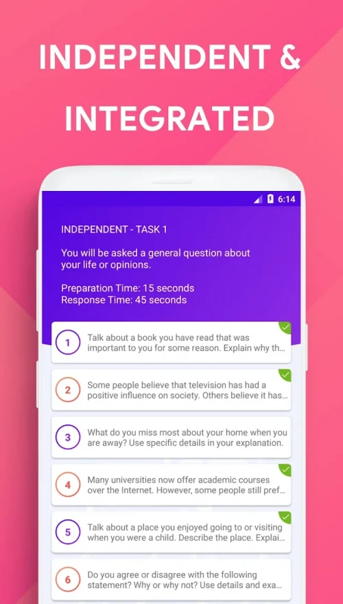 Speaking: TOEFL® Speaking