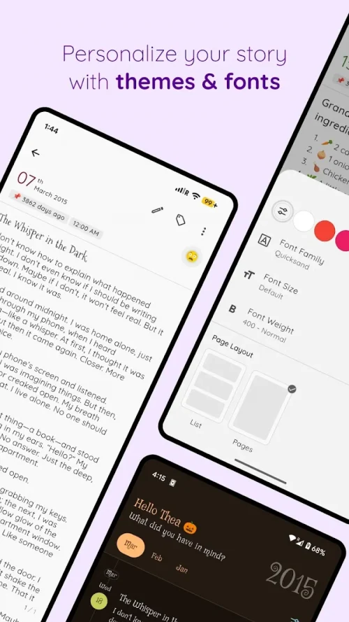 StoryPad – Timeline Diary