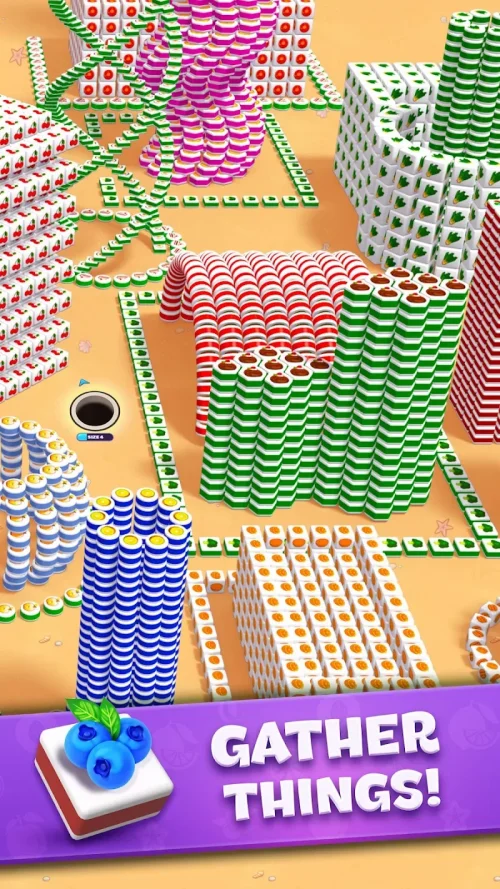 Tiles in Hole: Black Hole