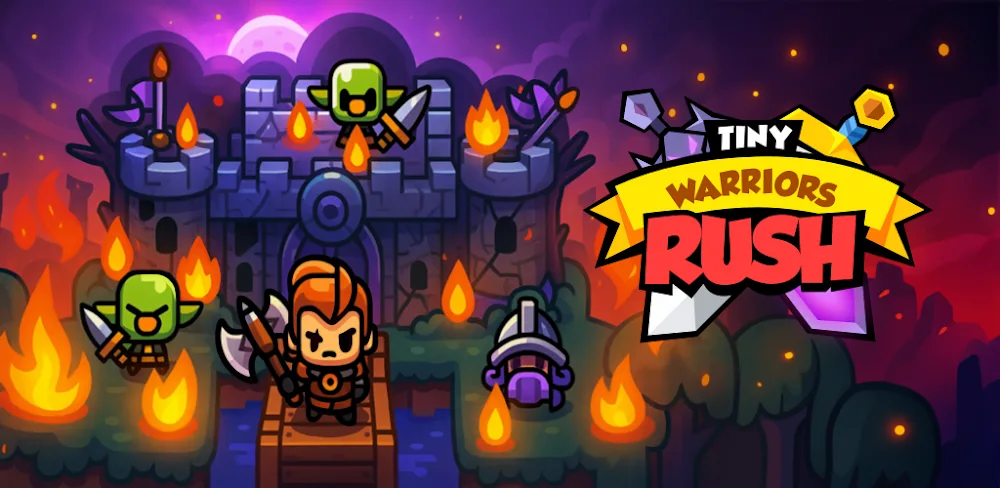 Tiny Warriors Rush – Idle TD