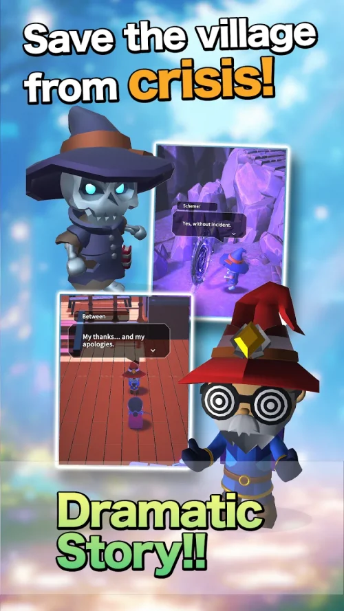 Witch Growth: Idle Clicker RPG