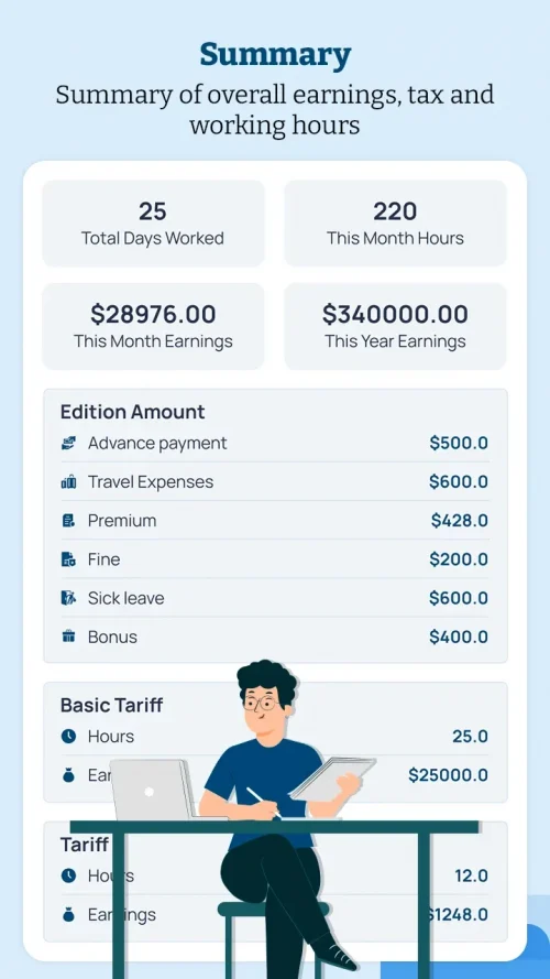 WorkSheet: Log Working Hours