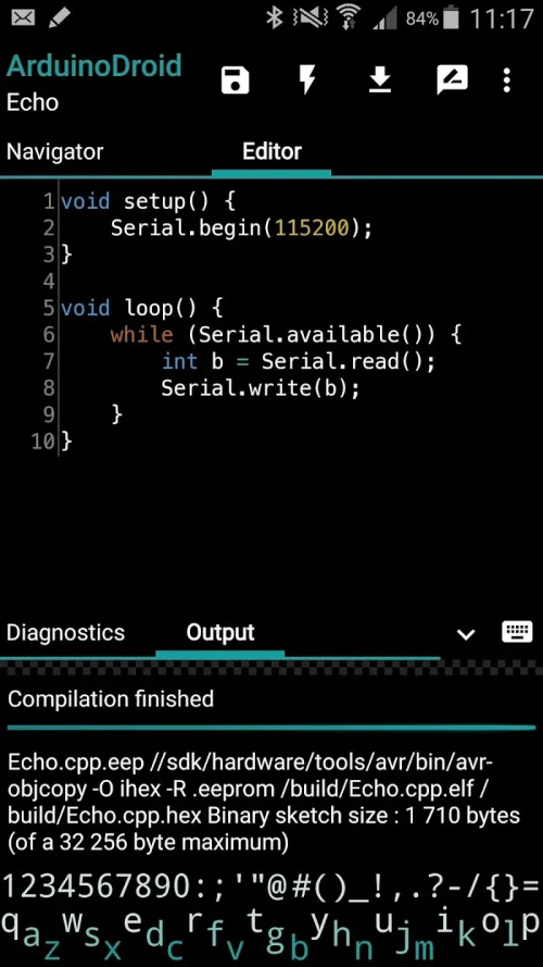 ArduinoDroid – Arduino/ESP IDE