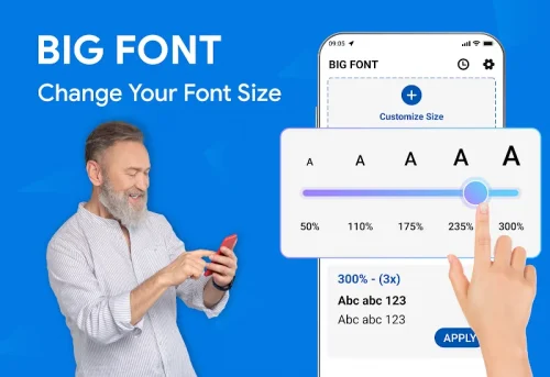 Big Font: Change Font Size
