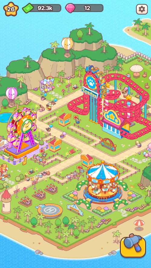 Cat Theme Park : Cute Tycoon
