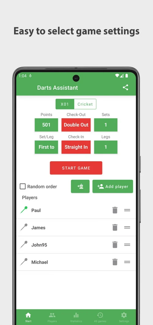 Darts Assistant: Scoring App