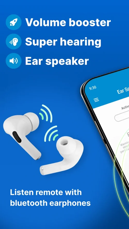 Ear Speaker Hearing Amplifier