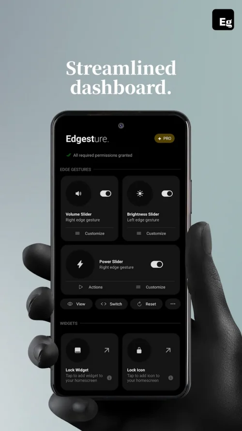Edgest Edge Gestures & Control