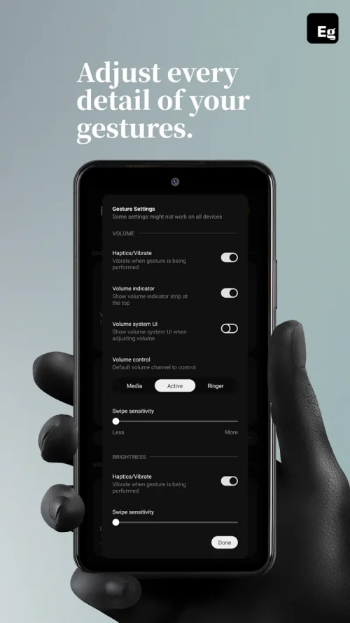 Edgest Edge Gestures & Control
