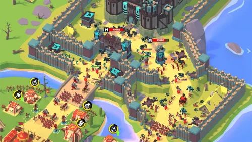 Idle Siege: War Tycoon Game