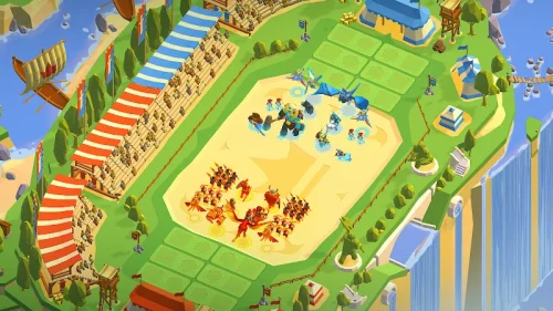 Idle Siege: War Tycoon Game