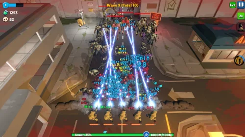 Idle Zombie Wave: Survival TD