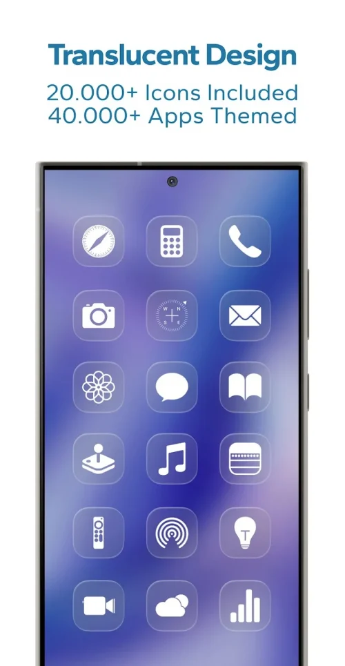 iGlass OS 26 Icon Pack