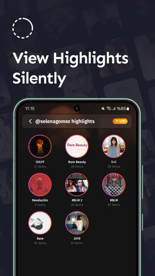 InAnalyze: Profile Viewer