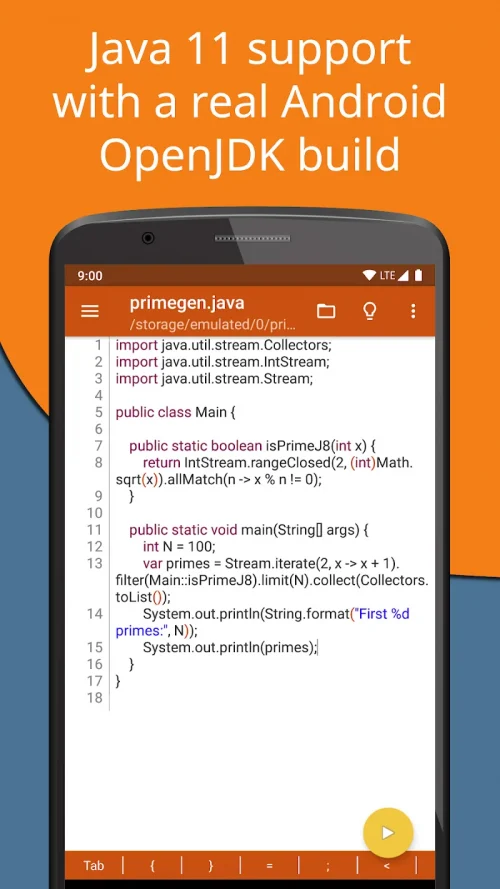 Jvdroid – IDE for Java