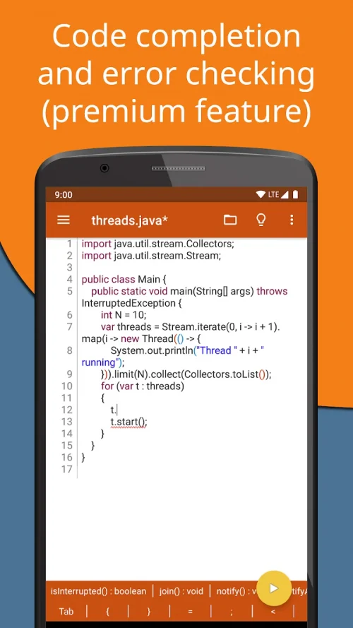 Jvdroid – IDE for Java