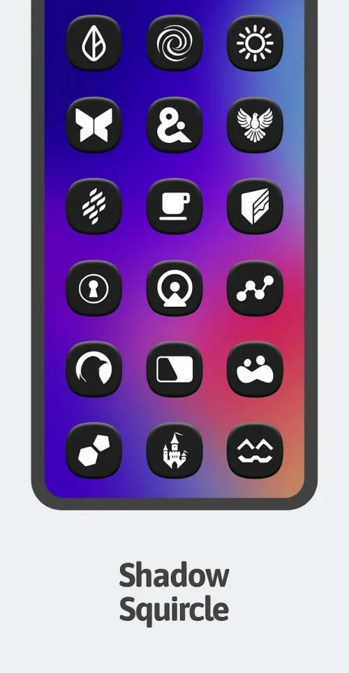 One 3D Dark Icon Pack