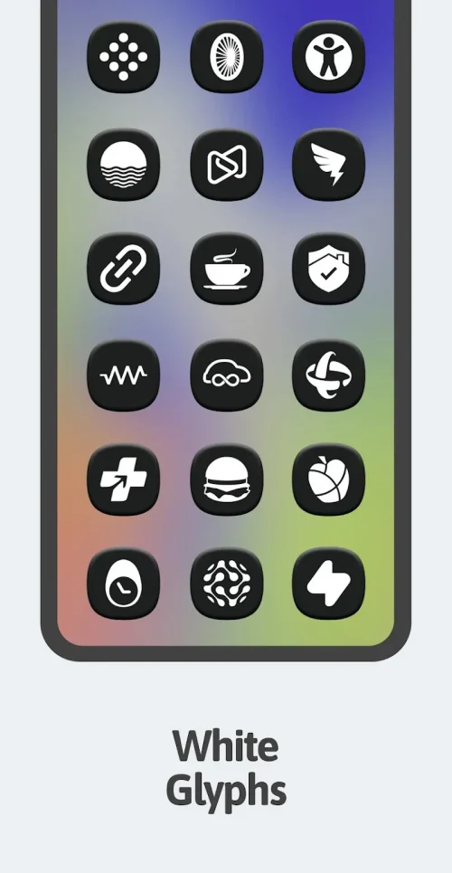 One 3D Dark Icon Pack