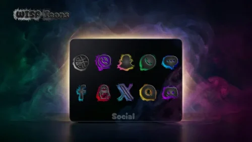 OneUI Wisp Dark Icons