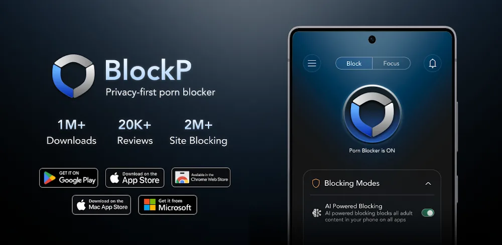 Porn Blocker by BlockP