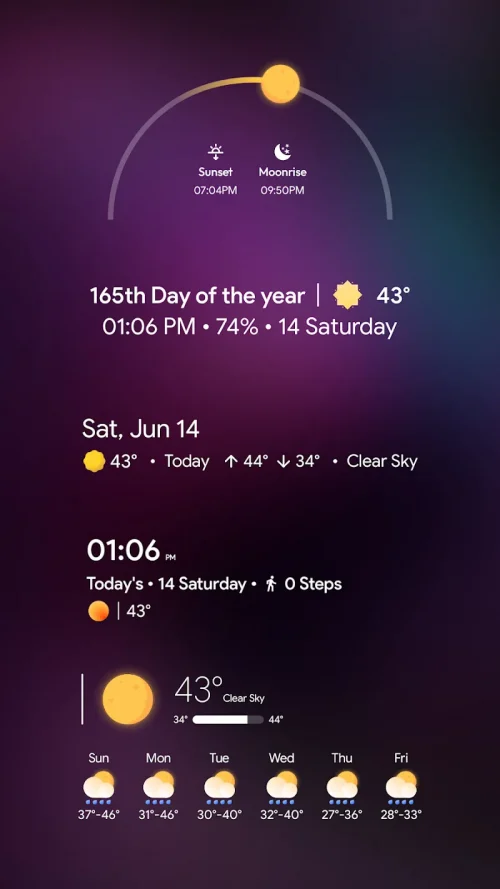 Pulpy Weather – Kwgt/Klwp/Klck