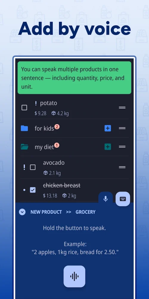 Shopping List – Enchan Li