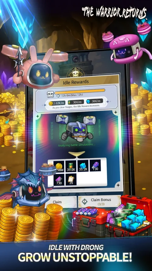 The Warrior Returns AFK