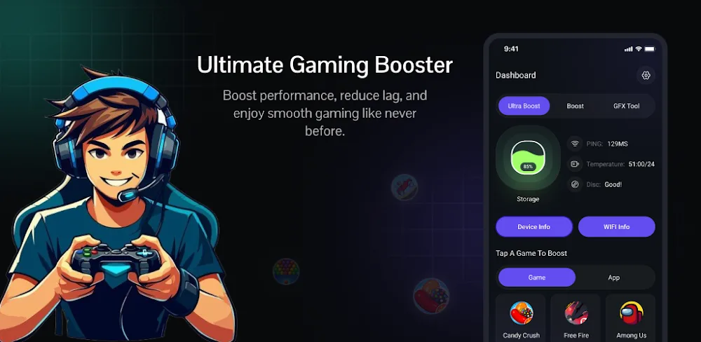 Ultra Game Booster: Game Mode