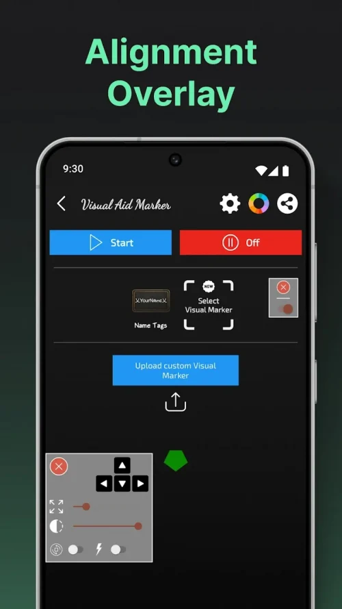 Visual Aid – Alignment Overlay