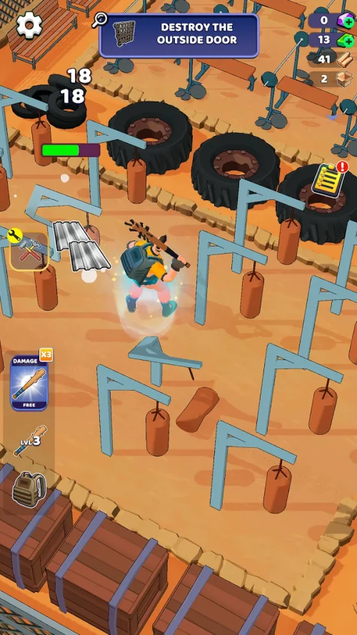 Zone X: Wasteland Survival RPG