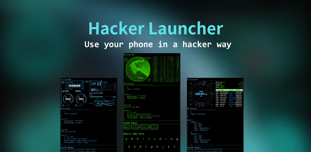 Aris Hacker Launcher