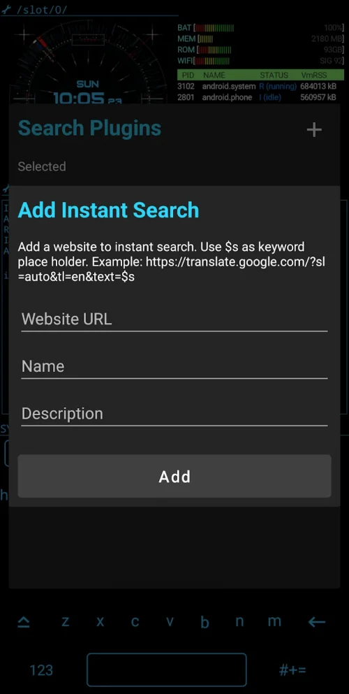 Aris Hacker Launcher
