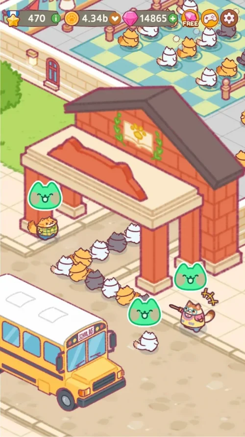Cat School : Idle Cute Tycoon