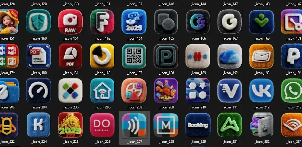 Fluffy 3D Icon Pack