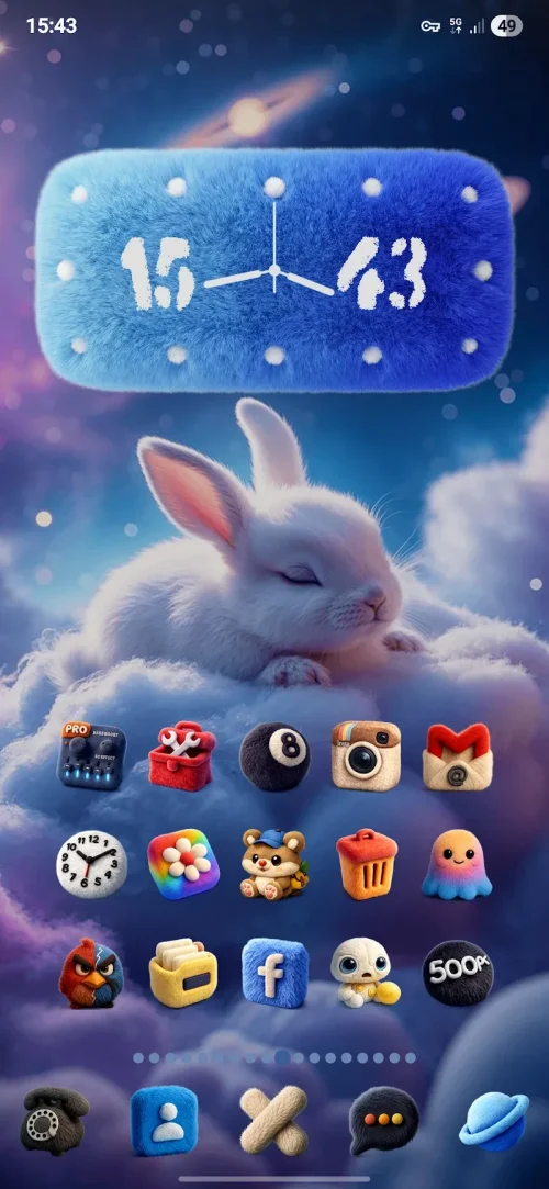 Fluffy 3D – Icon Pack