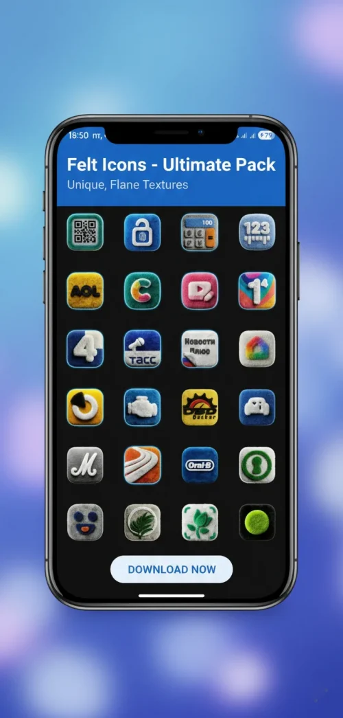 Fluffy 3D Icon Pack