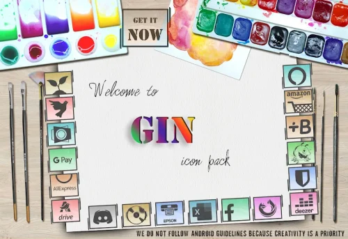 GIN Icon Pack – Get It Now