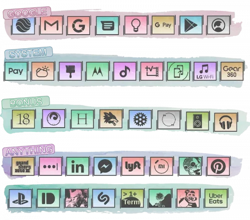 GIN Icon Pack – Get It Now