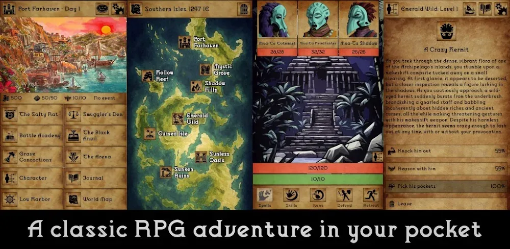 Grim Tides – Old School RPG