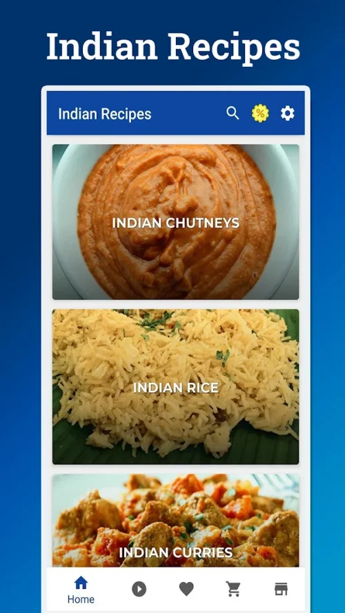 Indian Recipes App