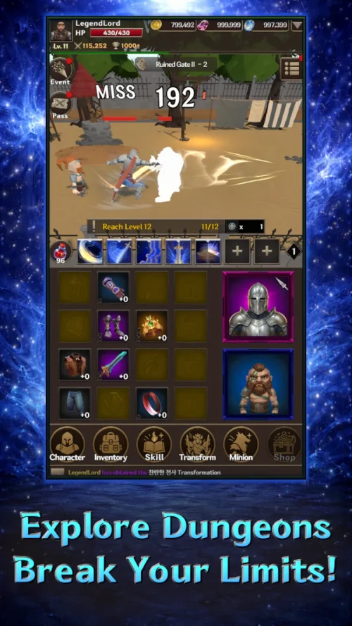 Legend Lord Idle : Farming AFK