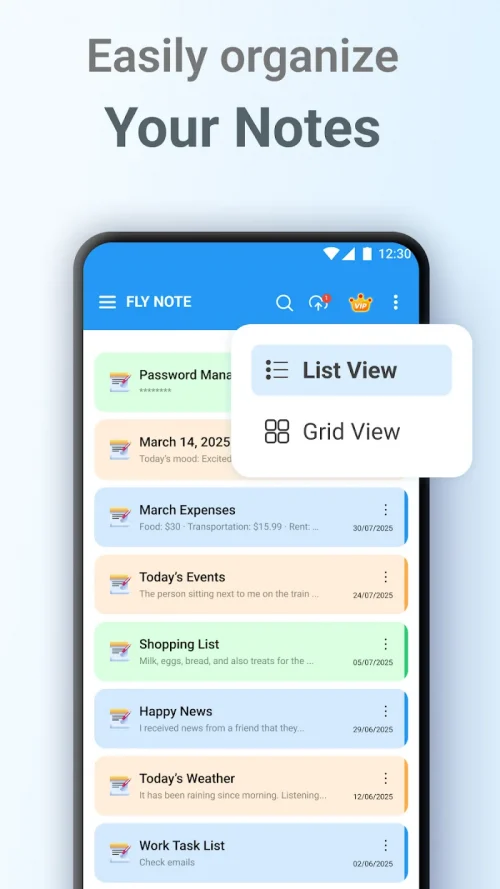 Notes, Notepad – FlyNote