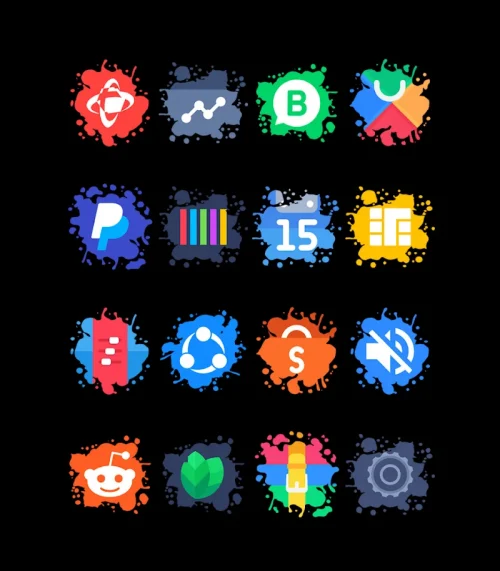 Splatter – Icon Pack