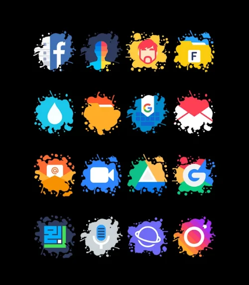 Splatter – Icon Pack