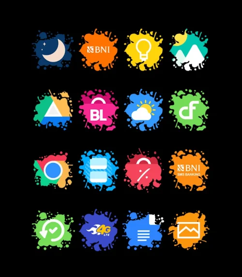 Splatter – Icon Pack