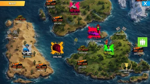 Unlim Drag Racing Super Cars