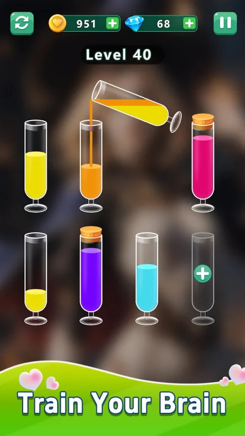 Water Sort:Romance Girl